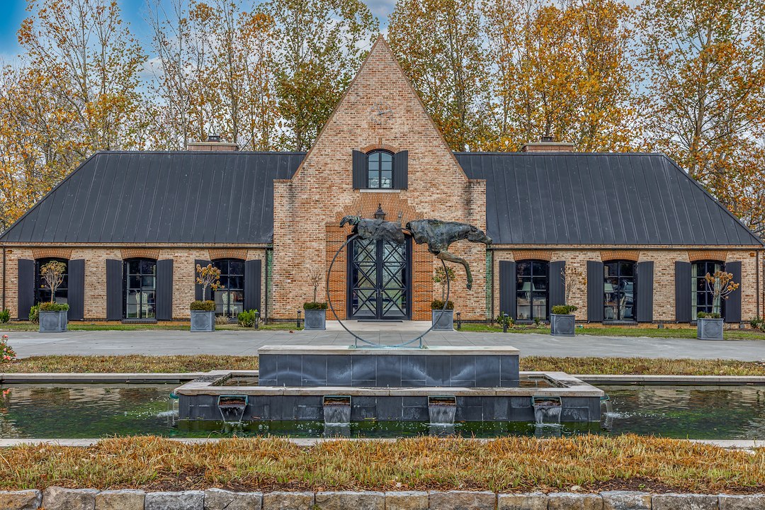 Tile Fountain Restoration at Mt. Brilliant Farm